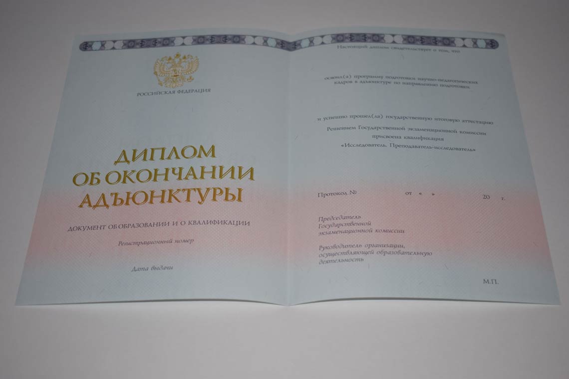 Диплом Адъюнктуры 2014-2025 в Электростали